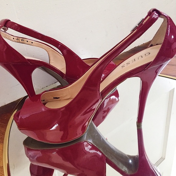 Guess Shoes - • GUESS HODA • Classic Red Pump Guess HODA